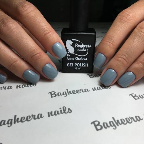 BN-06, Светло-серый Гель-лак BAGHEERA NAILS