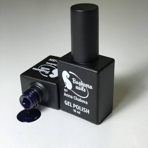 BN-08, Глубокий синий Гель-лак BAGHEERA NAILS