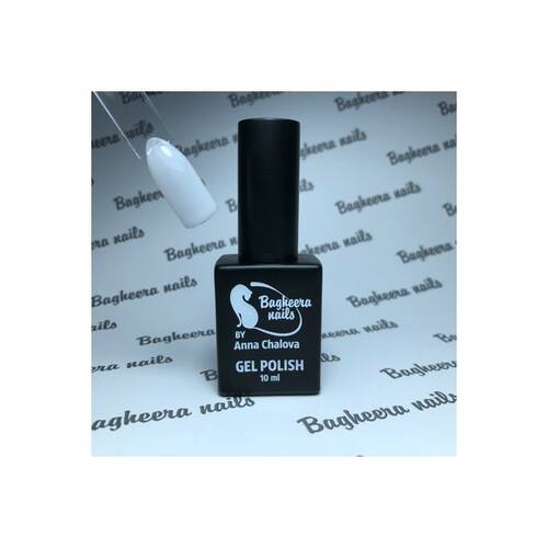 BN-90, молочно-белый полупрозрачной Гель-лак BAGHEERA NAILS