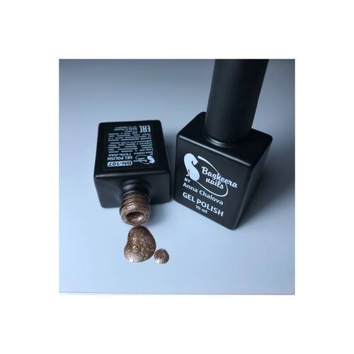 BN-107, Гель-лак с блёстками BAGHEERA NAILS