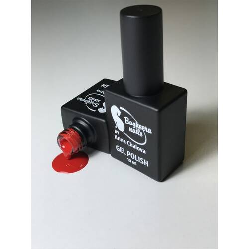 BN-11, Чистейший красный Гель-лак BAGHEERA NAILS