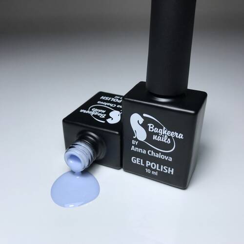 BN-62, Нежно-голубой Гель-лак BAGHEERA NAILS