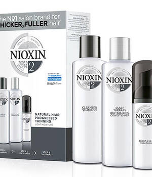 3-СТУПЕНЧАТАЯ СИСТЕМА NIOXIN №2 (150 мл) для натуральных истонченных волос